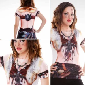 T-Shirt COSPLAY Theme VIKINGS - Girl (L)