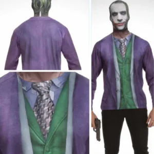 T-Shirt COSPLAY Theme DC COMICS - Joker (S)