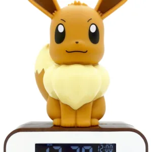 POKEMON - Evoli - Réveil avec lampe LED