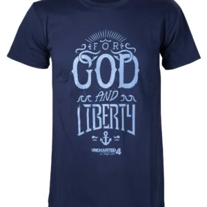 UNCHARTED 4 - T-Shirt For God and Liberty (S)