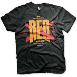 STAR WARS 7 - T-Shirt Red Squad - Black (M)