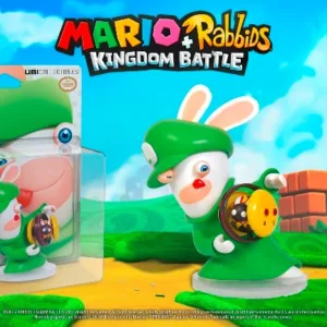 MARIO + RABBIDS KINGDOM - Figurine 3 inch Rabbit Luigi (Ubisoft)