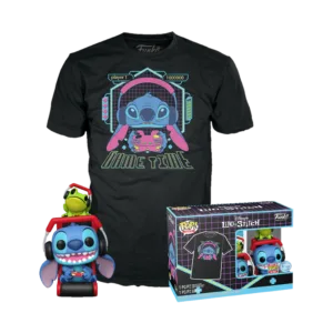 LILO STITCH - POP N° XXX - Gmr Stitch avec grenouille + T-shirt (M)