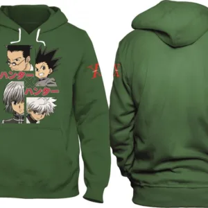 HUNTER X HUNTER - Green - Sweatshirt unisex (M)