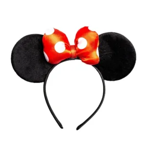 MINNIE - Classique Noeud Rouge - Serre-Tête