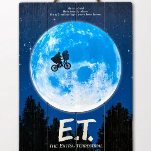 E.T. - Art - Poster WoodArts 3D en bois '30x40cm'