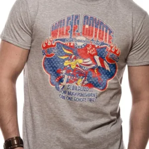 LOONEY TUNES - T-Shirt IN A TUBE- Wile E Coyote (M)
