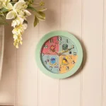 HARRY POTTER - Les 4 Maisons - Horloge Murale 'Phosphorescent'