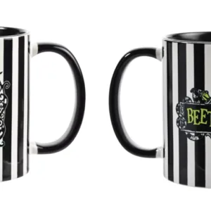 BEETLEJUICE - Black&White - Adam - Mug Interieur Coloré - 312 ml