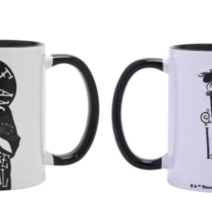 BEETLEJUICE - Black&White - Strange - Mug Interieur Coloré - 312 ml