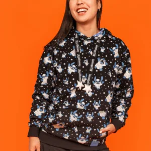 DISNEY - Stitch "Fantome" - Hoodie Unisex Loungefly (XL)