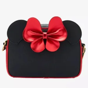 DISNEY - Minnie Mouse red bow - Sac bandoulière Loungefly 'Exclusive'