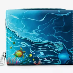 DISNEY - Vaiana "Water flow" - Portefeuille LoungeFly 'Exclusive'