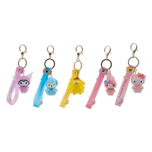 HELLO KITTY - Raincoat Series - Assortiment 12 Porte-Clés 6-7cm