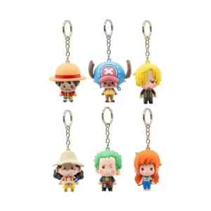 ONE PIECE - Chibi Series - Assortiment 12 Porte-Clés 6-7cm Blind Box