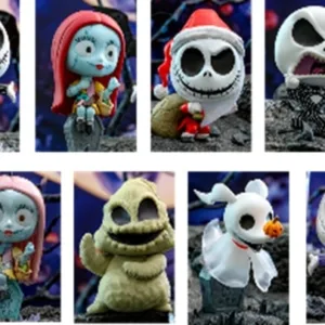L'ETRANGE NOEL DE MONSIEUR JACK - Assortiment 8 Fig. Cosbi 8cm