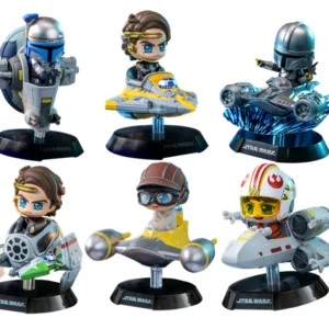 STAR WARS - Series 2 - Assortiment 6 Figurines Cosbi Riders