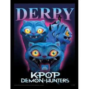 K-POP DEMON HUNTERS - Derpy - Impression Encadrée 45x35cm