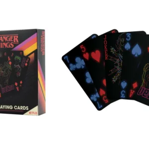 STRANGER THINGS - Jeu de cartes à jouer (52 cartes + 2 jokers)