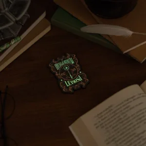 HARRY POTTER - Wingardium Leviosa - Magnet en Métal 'Phosphorescent'