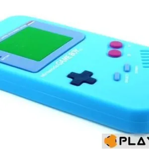 BUMPER - Housse GAME BOY IPhone 4 - Bleu