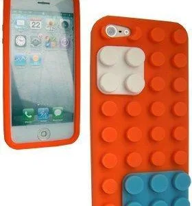 BUMPER - Housse LEGO IPHONE 5 - Orange