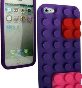 BUMPER - Housse LEGO  IPHONE 5 - Violet