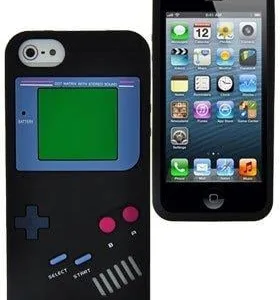 BUMPER - Housse GAME BOY IPhone 5 - Noir