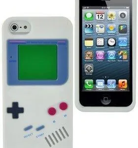 BUMPER - Housse GAME BOY IPhone 5 - Blanc