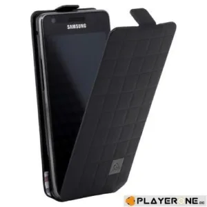 QUIKSILVER - Leather Case Black With Flag Galaxy SII