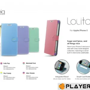 UNIQ - Iphone 5 - Lissesuit Lolita - Sky Candy - Blue/Yellow