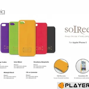 UNIQ - Iphone 5 - Couvirsuit Soiree - Orange Vodka