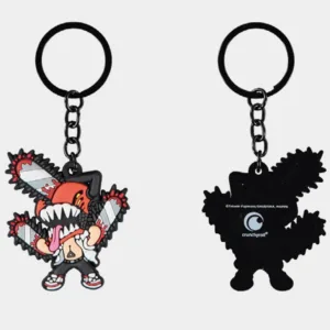 CHAINSAW MAN - Porte-clés en Caoutchouc