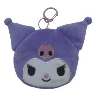 KUROMI - Head - Purple - Portemonnaie Peluche