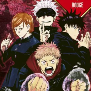 JUJUTSU KAISEN - Livre de coloriage rouge