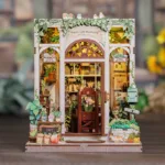 MINIATURE HOUSE - DIY - Librairie Vie Verte - 196pc + Eclairage LED