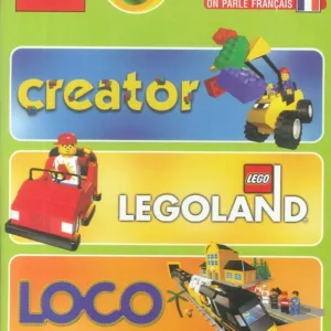 Coffret LEGO : 3 Jeux Creator + Legoland + Loco