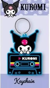KUROMI - Bleu - Porte-clés en Caoutchou