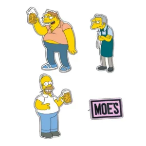 LES SIMPSONS - Taverne de Moe - Set de 4 Pin's