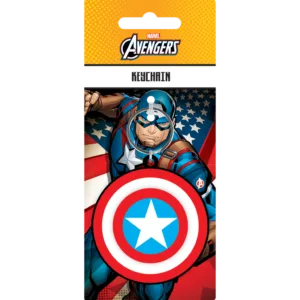 CAPTAIN AMERCA - Bouclier - Porte-clés 3D 'Spinner'