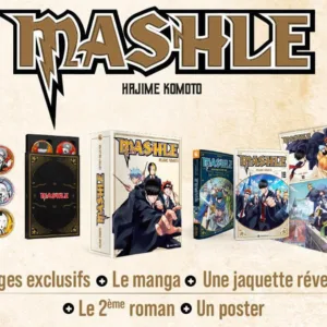 MASHLE - COFFRET COLLECTOR - Tome 18 et Roman Tome 2
