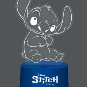 STITCH - Lampe 3D RGB avec Télécommande
