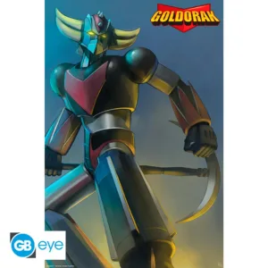 GOLDORAK - Goldorak & Astéro haches - Poster 61X91