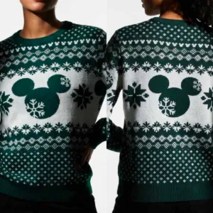 DISNEY - Mickey Mouse - Pull de Noël Femme (L)