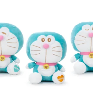 DORAEMON - Assortiment de 3 Peluches - 22cm