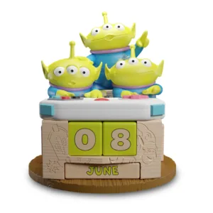 TOY STORY - Aliens - Calendrier Perpétuel 3D en Résine