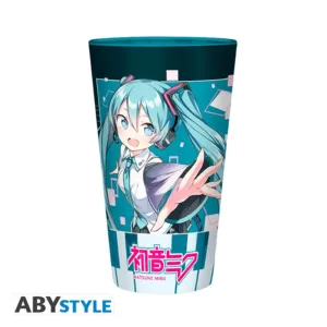 HATSUNE MIKU - Ville musicale - Verre XXL 400ml