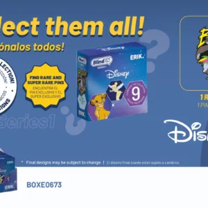 DISNEY CLASSICS - Series 1 - Display 24 Mystery Pin's