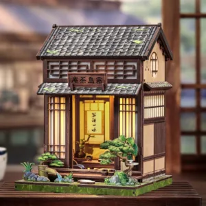 BOOK NOOK KIT - DIY - Kirishima Cha-an - 145pc + Eclairage LED