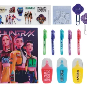 K-POP DEMON HUNTERS - Huntr/x - Set de Papeterie
